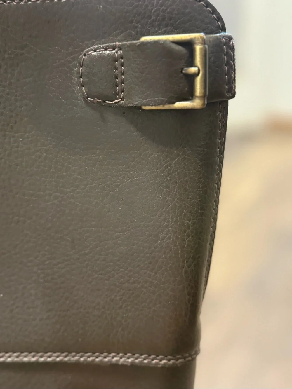 Clarks Riddle Phrase Brown Riding Boots Size 9M New